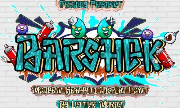 Barshek Font - Featured Image