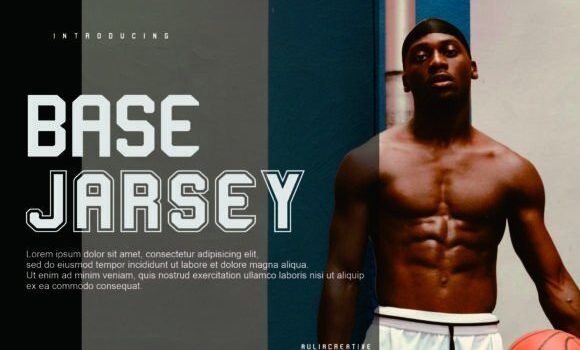 Base Jarsey Font - Featured Image