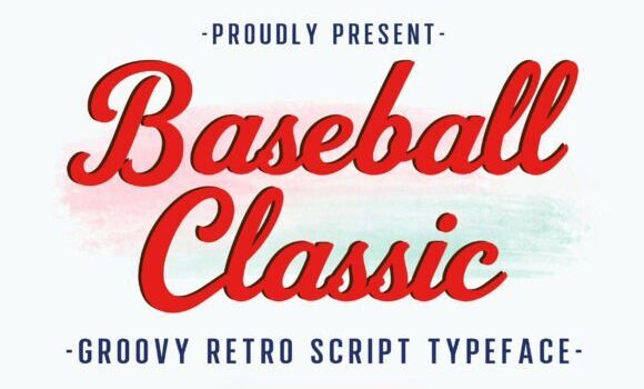 Baseball Classic Font Fonts Free Download Baseball Classic Font - Featured Image