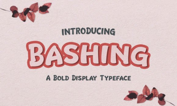Bashing Font - Featured Image
