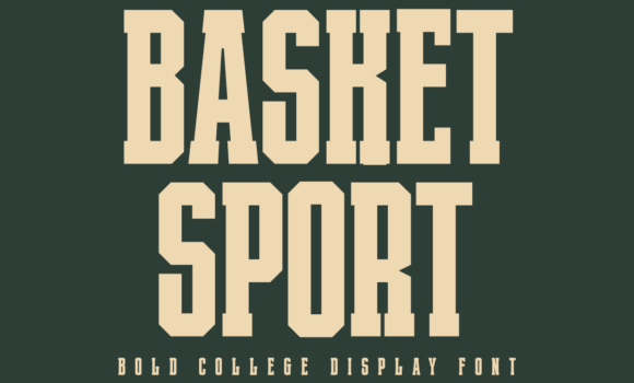 Basket Sport Font - Featured Image