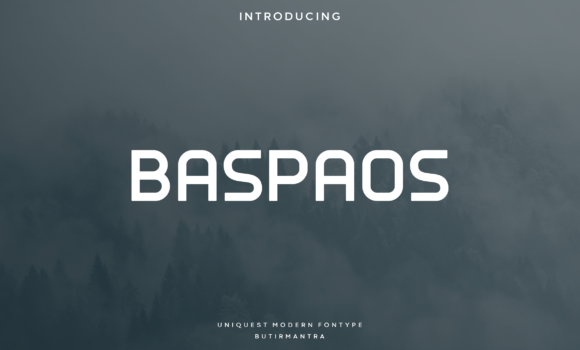 Baspaos Font Fonts Free Download Baspaos Font - Featured Image