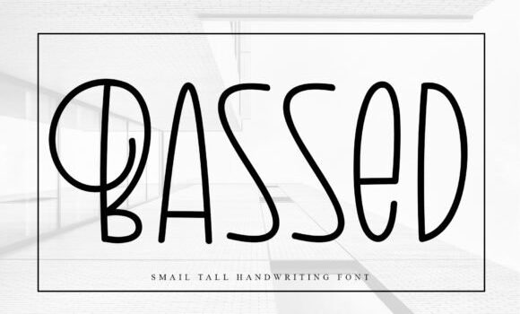 Bassed Font Fonts Free Download Bassed Font - Featured Image