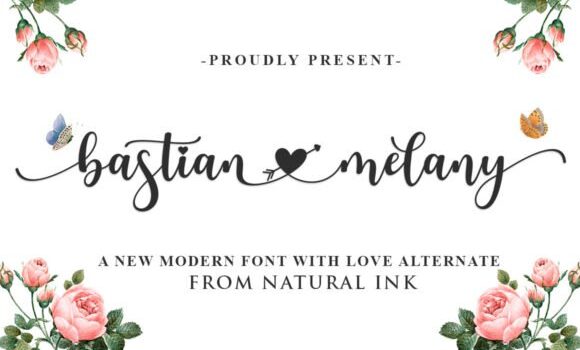 Bastian Melany Font - Featured Image