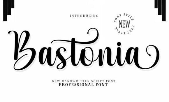 Bastonia Font - Featured Image