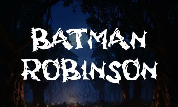Batman Robinson Font Fonts Free Download Batman Robinson Font - Featured Image
