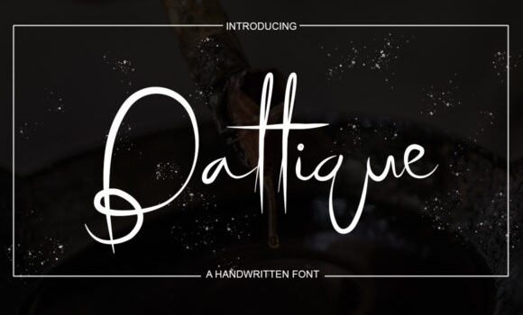 Battique Font - Featured Image