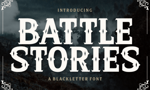 Battle Stories Font Fonts Free Download Battle Stories Font - Featured Image