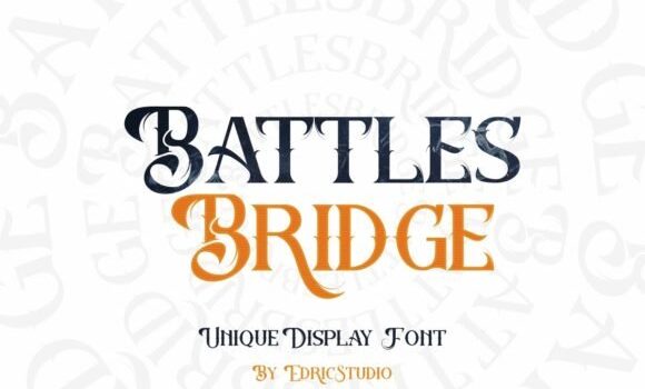 Battlesbridge Font Fonts Free Download Battlesbridge Font - Featured Image