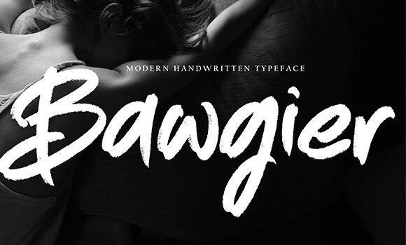 Bawgier Font - Featured Image