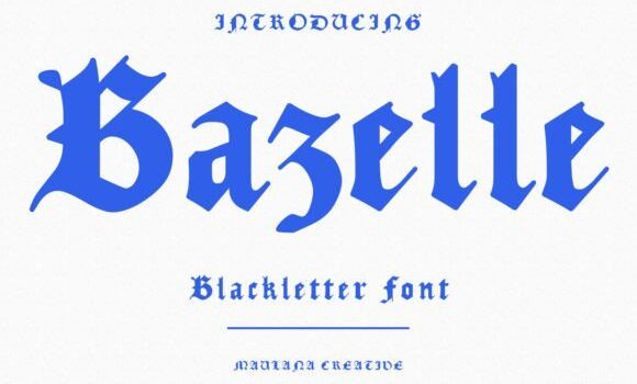 Bazelle Font Fonts Free Download Bazelle Font - Featured Image