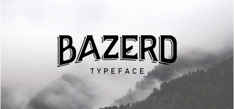 Bazerd Font - Featured Image