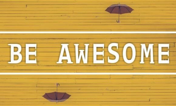 Be Awesome Font - Featured Image