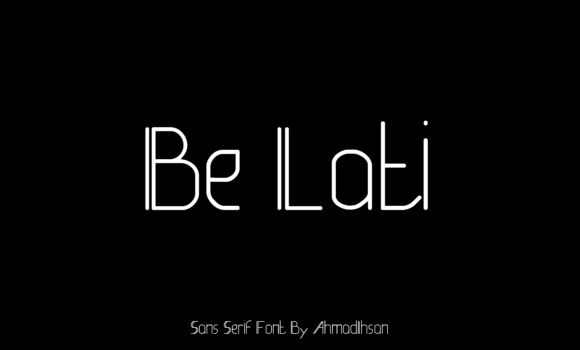 Be Lati Font Fonts Free Download Be Lati Font - Featured Image
