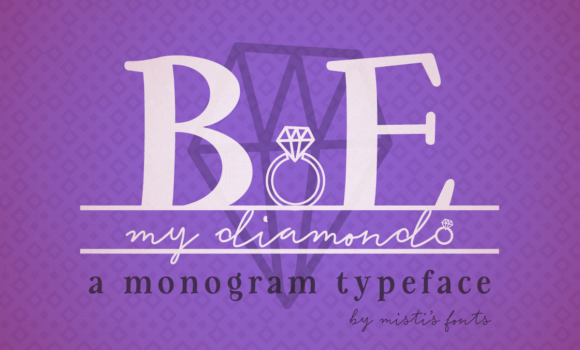 Be My Diamond Font - Featured Image
