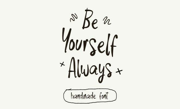 Be Yourself Always Font Fonts Free Download Be Yourself Always Font - Featured Image