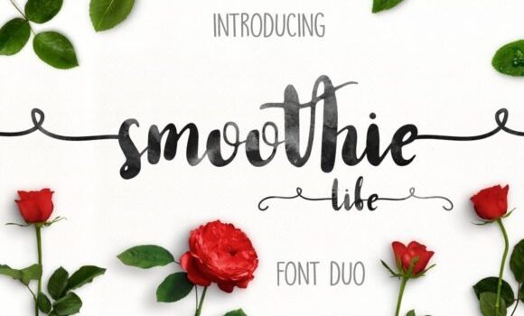 Be with Smoothie Life Font - Featured Image