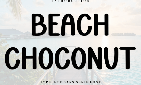 Beach Choconut Font - Featured Image