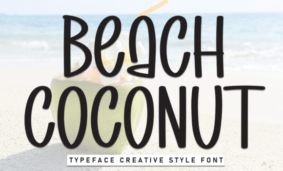 Beach Coconut Font Fonts Free Download Beach Coconut Font - Featured Image