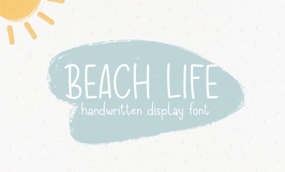 Beach Life Font - Featured Image