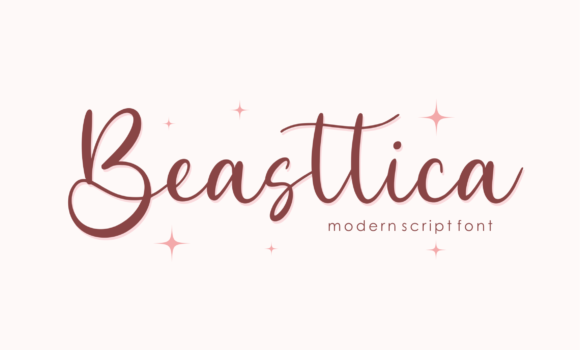 Beasttica Font - Featured Image