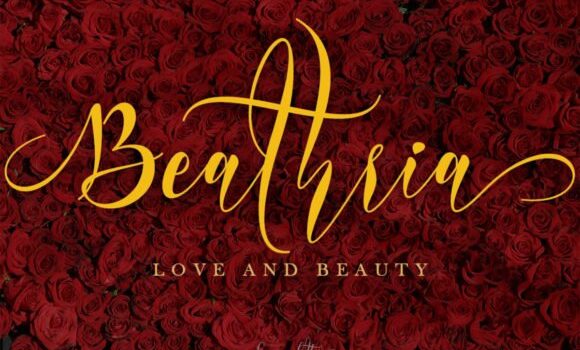 Beathria Font - Featured Image