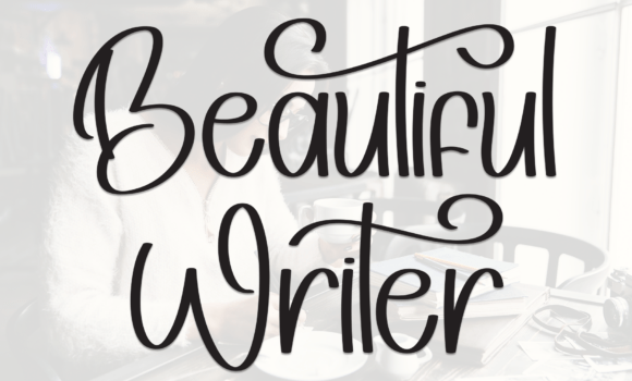 Beautiful Writer Font - Featured Image