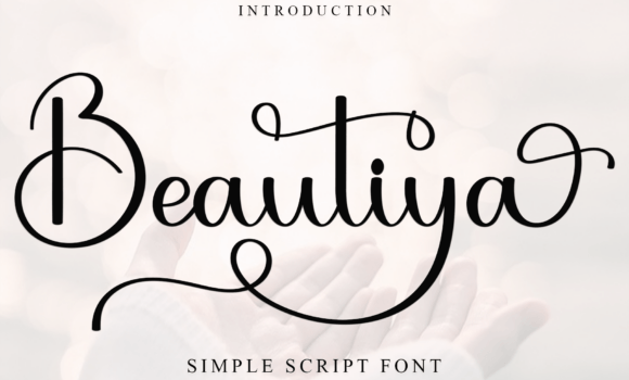 Beautiya Font - Featured Image