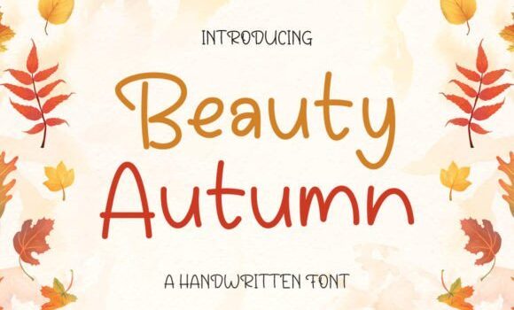 Beauty Autumn Font - Featured Image