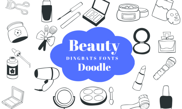 Beauty Doodle Font - Featured Image