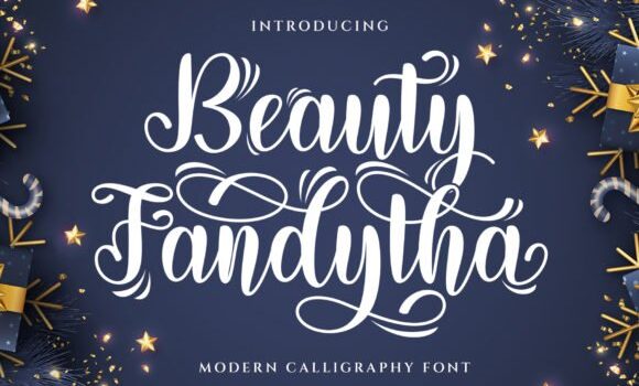 Beauty Fandytha Font - Featured Image