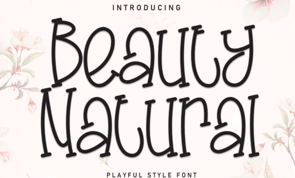 Beauty Natural Font - Featured Image