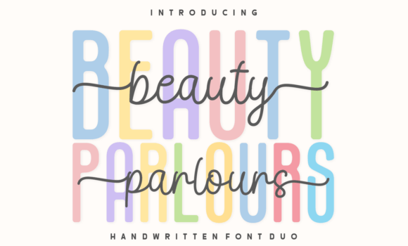 Beauty Parlours Duo Font - Featured Image