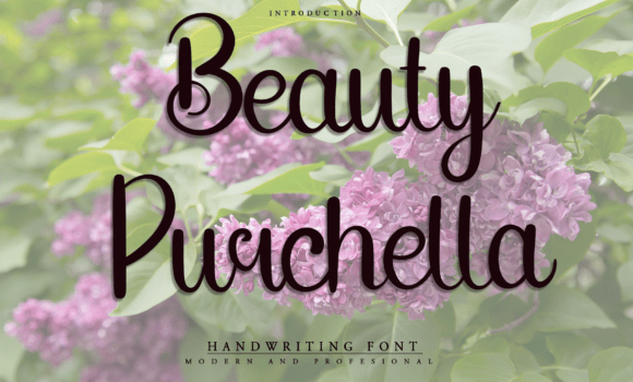 Beauty Purchella Font Fonts Free Download Beauty Purchella Font - Featured Image