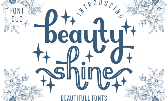 Beauty Shine Font - Featured Image
