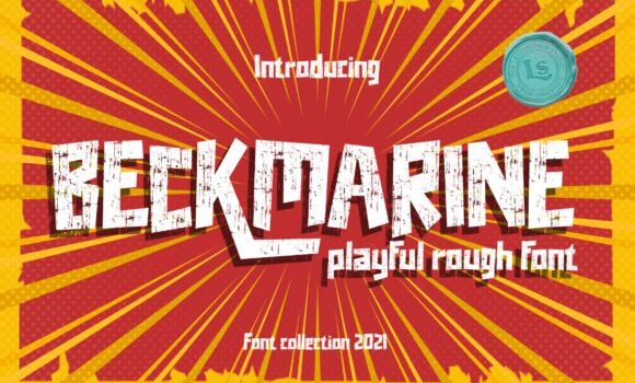Beckmarine Font - Featured Image