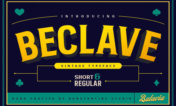 Beclave Font Fonts Free Download Beclave Font - Featured Image