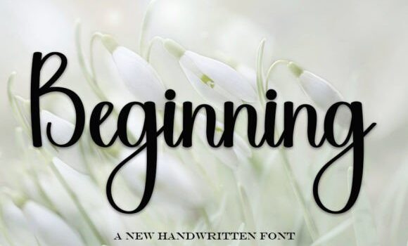 Beginning Font - Featured Image