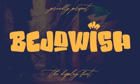 Bejowish Font - Featured Image