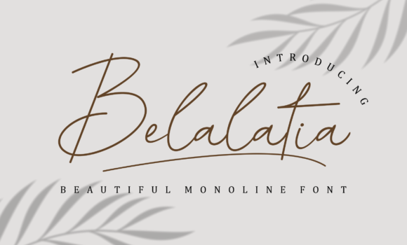 Belalatia Font Fonts Free Download Belalatia Font - Featured Image