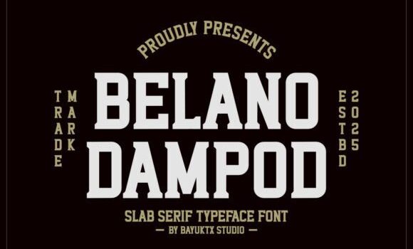 Belano Dampod Font Fonts Free Download Belano Dampod Font - Featured Image