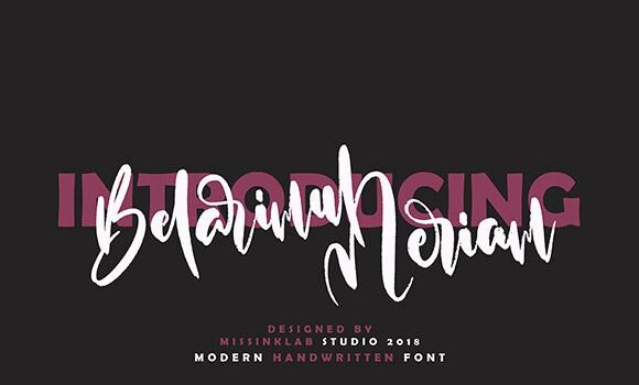 Belarimul Meriam Font - Featured Image