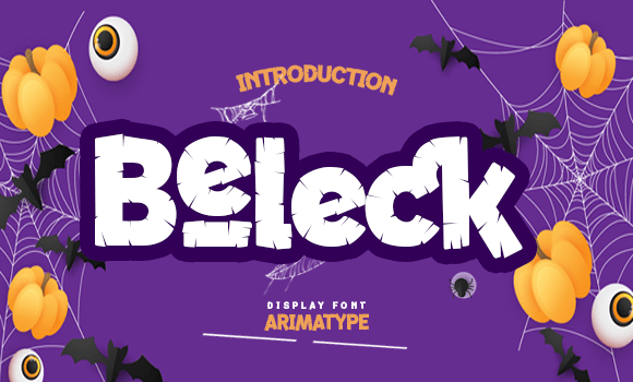 Beleck Font - Featured Image