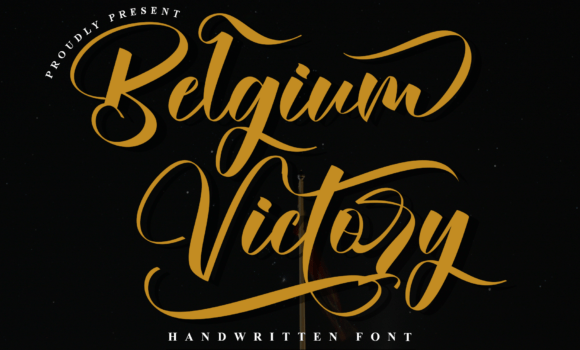 Belgium Victory Font - Featured Image