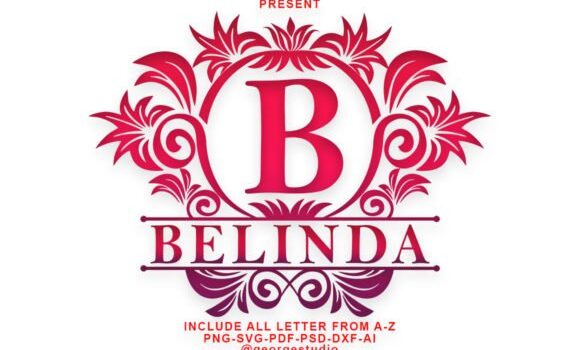 Belinda Monogram Font - Featured Image