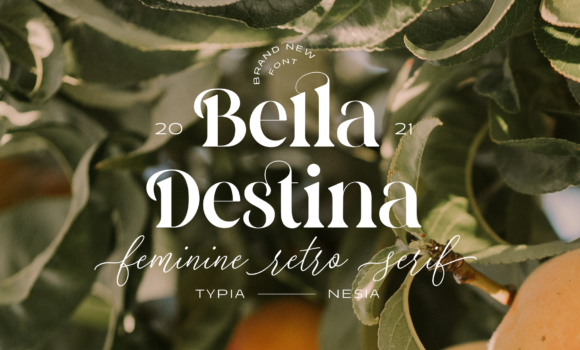Bella Destina Font - Featured Image