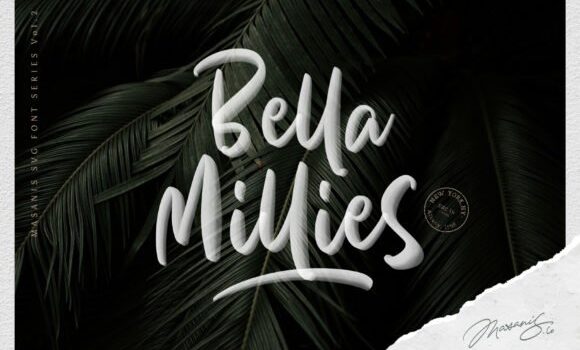 Bella Millies Font - Featured Image