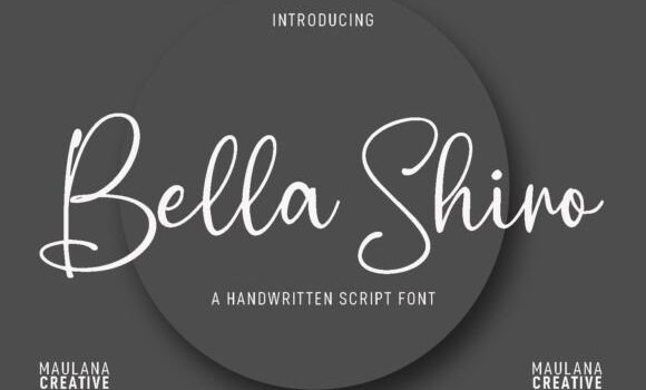 Bella Shiro Font - Featured Image