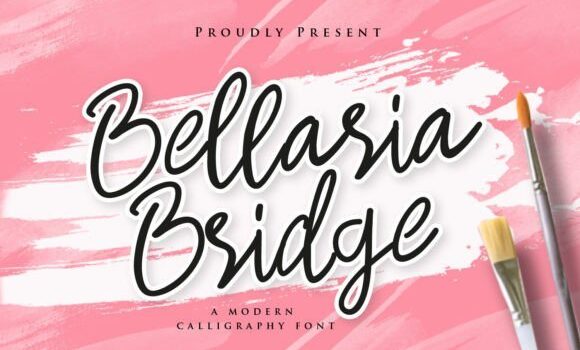 Bellaria Bridge Font Fonts Free Download Bellaria Bridge Font - Featured Image
