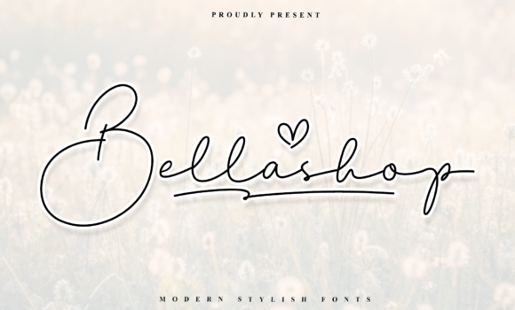 Bellashop Font Fonts Free Download Bellashop Font - Featured Image